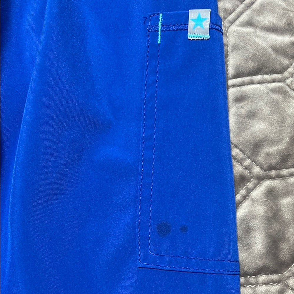 Blue Scrub Set - Picture 2 of 3